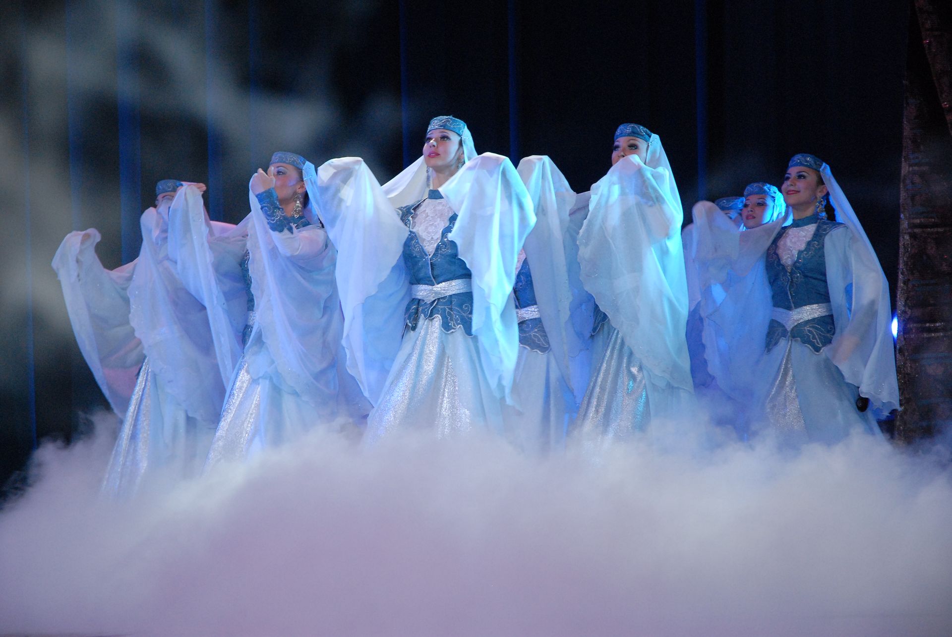 Женский лирический танец «Голубой туман»
